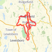 A 15 mi run mapped on Wed Aug 08 2012