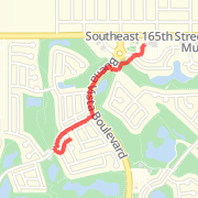 0.92 mi Road Cycling on Aug 9, 2012 11:44 AM