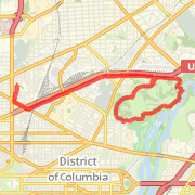 A 9.24 mi run mapped on Thu Aug 09 2012