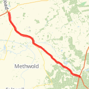 A 38.88 km ride mapped on Fri Aug 10 2012