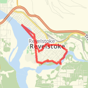 10.73 km Walk in Revelstoke on 2012-08-10 13:08