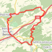 Beroun - Hostim - Lodenice - Lhotka - Beroun