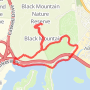 Black Mount Run up road