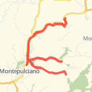 Montepulciano 18.12 km Mountain Bike on 12/ago/2012 11:09