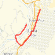 Run from Tan Salon to Glen Maury Dirt Road and back