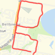 5.01 km Run in Moggill on 13/08/2012 6:16 PM
