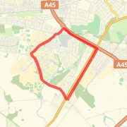 Uni, A45, Kenilworth Road, Gibbet Hill