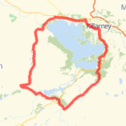 A 23.61 mi run mapped on Tue Aug 14 2012