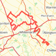 2012 Tour de Shuls PA/NJ: 45 MI Route Backup