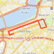 Easy 3 mile down Beacon to the Gardens and back