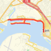 10 miles in Point Loma