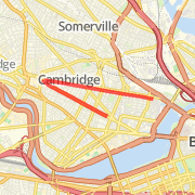 A 3 mi run mapped on Wed Aug 15 2012