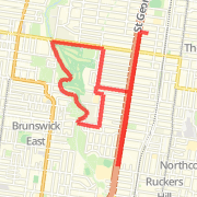 Run From Ruth's House - 7.5km