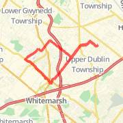 11.11 mile Road Cycling in Ambler on Aug 16, 2012 at 06:13 pm