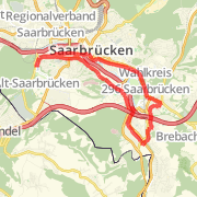 Quer durch Saarbruecken