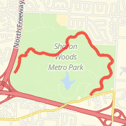Sharon Woods 5 Mile Out and Back (Hills)