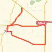 18 mile run