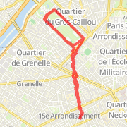 6.77 km Walk in Paris on 18 ao&ucirc;t 2012 10:21