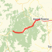 62.48 km Road Cycling in Ascoli Piceno on 18/ago/2012 17:43