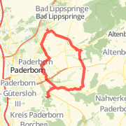 32.51 km Mountain Bike in Paderborn on Aug 19, 2012 12:05 PM