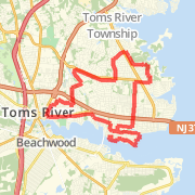 just about 16 mile TR route