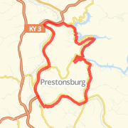 39.86 mi Road Cycling in Prestonsburg on Aug 19, 2012 2:15 PM