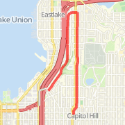 A 2.24 mi run mapped on Sun Aug 19 2012