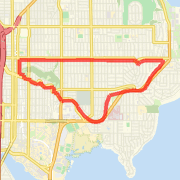 65th to Burke to Ravenna Loop (hilly)