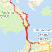 sausalito to Golden Gate Bridge
