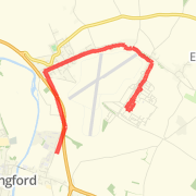 Rode 4.46 mi on 21/08/2012