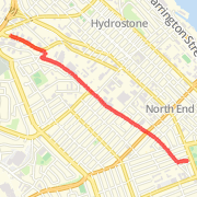2.89 km Run in Halifax on 2012-08-21 3:02 PM