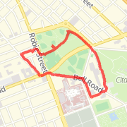 2.59 km Run in Halifax on 2012-08-22 6:13 AM