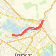 Alameda Creek - Mission Blvd - 5 mile