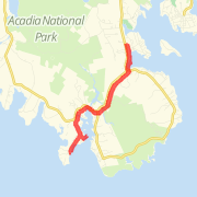 10.25 mi Run in Southwest Harbor on Aug 23, 2012 8:28 AM
