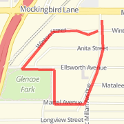 1 mile route - evaluation run