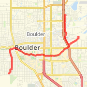 6.03 mi Run in Boulder on Aug 25, 2012 6:58 AM