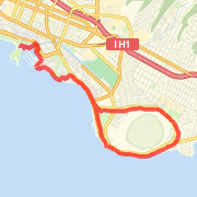 Magic Island Around Diamond Head and back 10.1mile