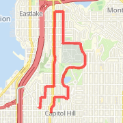 A 3.32 mi run mapped on Sat Aug 25 2012