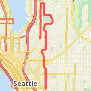 A 5.43 mi run mapped on Sat Aug 25 2012