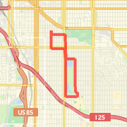 Apartment to Wash Park loop