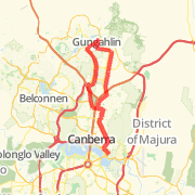 01/08/2010 Route Bike Ride route image