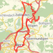 34.34 km Mountain Bike in M&uuml;nchenbuchsee on 26.08.2012 15:58