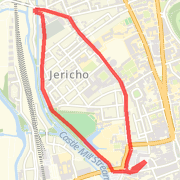 Oxford canal path and jericho