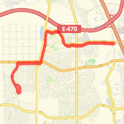 Rode 9.39 mi on 08/26/2012