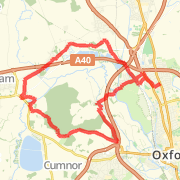 muddy Yarnton/Cassington/Swinford/Wytham route