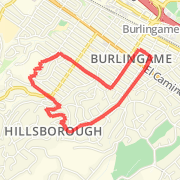 Carmelita/Oakdale/Lower Mills Canyon Loop Run route image
