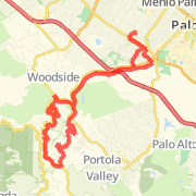 A 19.72 mi ride mapped on Sun Aug 26 2012