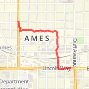 Walked to Midas 0.91 mi on 08/27/2012