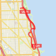 6.22 mi Run in Chicago on Aug 28, 2012 8:23 PM