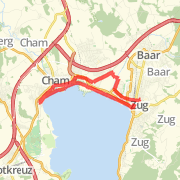 Through Cham and back along the Seeweg